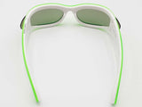 Bottega Veneta Wrap Neon Green Sunglasses With Case Aa0826lrzsa
