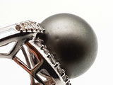 Gray Pearl 14k White Gold 7.7g Ring Size 7.25 Do0626rrxde