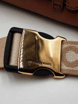 Michael Kors Erin Extra Small Waist Bag In Logo Jacquard Fw0826prdu