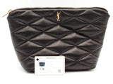 Yves Saint Laurent Sade Puffer Pouch Black Aa0526orzsa