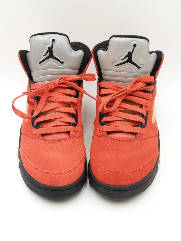 Nike Air Jordan 5 Retro "Dunk On Mars" Suede Sneakers Size 9.5  Fw0825ixdu