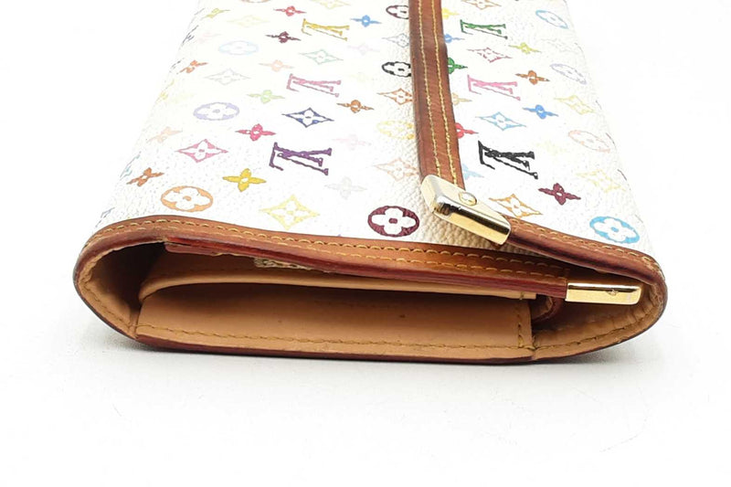 Louis Vuitton  Takashi Murakami Monogram Porte Tresor Wallet Eb1024oxzsa