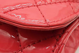 Chanel Quilted Pink Patent Leather Kiss Lock Front Pocket Crossbody Eb1025lexzde