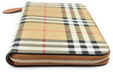 Burberry Archive Check Zip Around Continental Wallet Eb0624lcrdu