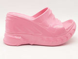 Givenchy Marshmallow Pink Wedges Size 37 Aa0625lzxsa