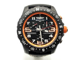 Breitling X82310 44 Endurance Pro Chronometer Black Orange Breitlight Quartz Watch Do0125lcxzde