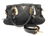 Prada Vintage Bn1903 Black Nylon Tessuto Bag Sd0726pzxde