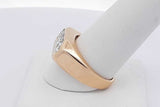 0.6cttw Diamond Ring In 14k Yellow Gold 13.2 Grams Size 9 Eb0326llrxsa