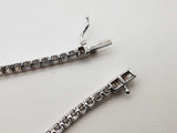 3.00 Cttw Lab Grown Diamonds 14k Wg 4.7g Tennis Bracelet 6.5 In Do0726llxzde
