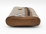 Gucci Plus Clutch Cosmetic Bag In Gg Supreme Coated Canvas Fw1026rxdu