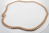 10k Yellow Gold Cuban Link Chain Necklace 118.7 Grams 24 Inch Eb0126rrxzsa