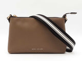 Marc Jacobs The Cosmo Crossbody Bag In Brown Leather Fw0725lzdu