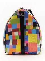 Louis Vuitton Keepall Bandouliere 50 In Multicolor Damier Graphite Fw1025wzxzdu