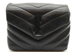 Yves Saint Laurent Mini Toy Loulou Quilted Black Leather Crossbody Eb0926wxzd3