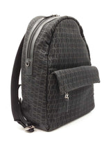 Christian Louboutin Zip N Flap Backpack In Monogram Logo Jacquard Fw0526rxzdu
