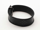 Louis Vuitton Lv Slim Black Eclipse Monogram Bracelet Size 21 Do0926lrxde