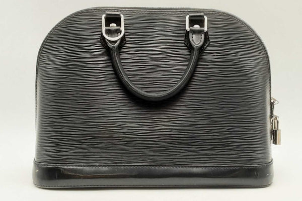 Louis Vuitton Black Epi Textured Leather Alma Top Handle Bag Eb0824wxzsa