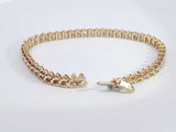 1.47 Cttw Diamond 14k Yellow Gold 13 Grams Tennis Bracelet 7 In Aa0825izxsa