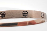 Cartier 18k White Gold Love Bracelet 37.3 Grams Size 19  Eb0126rxxzsa