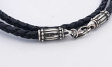 Lagos Caviar Braided Leather Bracelet With Sterling & 18k Heart Charm Eb822pxsa