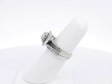 Approx. 0.45ctw Diamond Ring In 14k White Gold 8.1 Grams Size 6 Eb0125isrsa