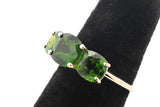 Green Gemstone Ring In 10k Yellow Gold 2.2 Grams Size 7 Eb0726lxzsa