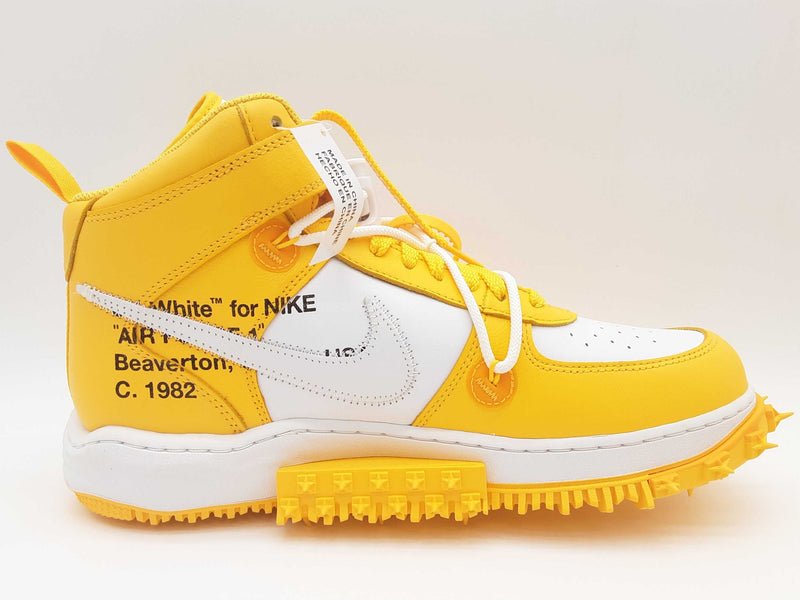 Nike X Off- White Dr0500-101 Air Force 1 Yellow Shoes Size Us 11.5 Do0525lcxde