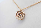 10k Yellow Gold Diamond Pendant Necklace 1.9 Grams 18 Inch Eb0626lxzdu