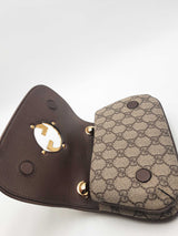 Gucci Supreme Monogram Canvas Mini Blondie Shoulder Bag Eb0326exzsa