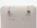 1.07 Cttw Lab Grown Diamonds 14k Yellow Gold 1.0g Stud Earrings Do0326orxde