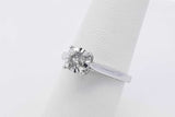 0.41ctw Diamond Ring In 10k White Gold 2.9 Grams Size 7 Eb0226ocrsa