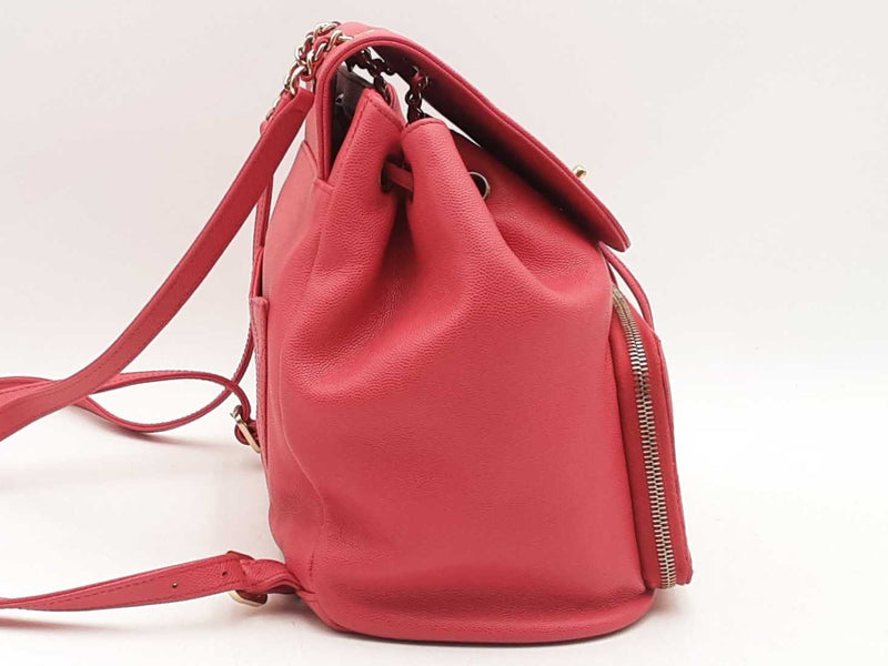 Chanel Business Affinity Backpack Fuchsia Aa1025crzsa