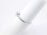 0.25 Cttw Diamond & 14k White Gold Heart Ring 1.8 Grams Size 6.25 Fw0926lpzdu