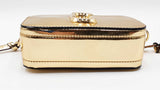 Marc Jacobs Gold Metallic The Snapshot Bag Sd0226prdu