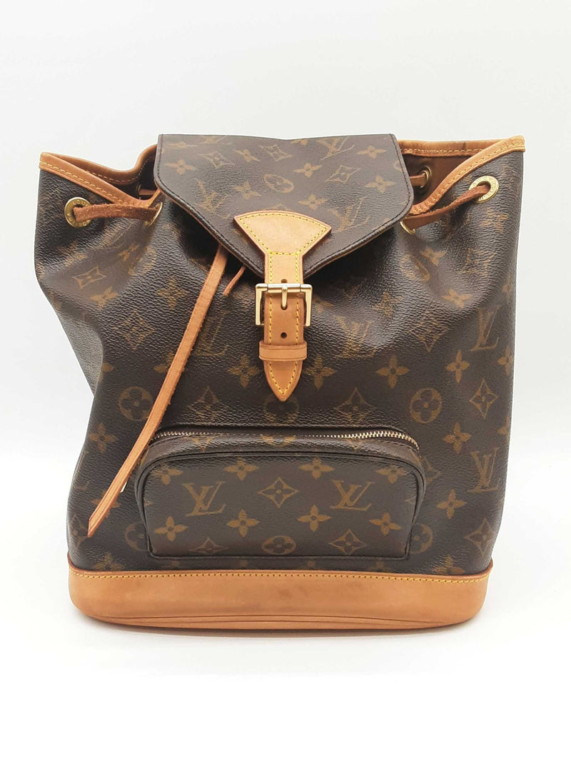 Louis Vuitton Montsouris Mm Monogram Canvas Backpack Sd0925pzxde