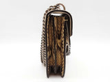 Gucci Dionysus Off White Calfskin Leather Snakeskin Trim Shoulder Bag Sd0726rzxde