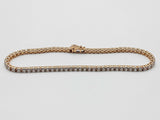2.88 Cttw Lab Grown Diamonds 14k Gold 5.6g Tennis Bracelet 6.75 In Do0726llxzde