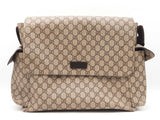Gucci Large Diaper Changing Bag In Gg Supreme Coated Canvas Fw0126wzxdu