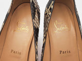 Christian Louboutin Python New Simple Pumps Size 38 Eb0625ixdu