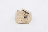 10k Yellow Gold Trap House Ring 9.2 Grams Size 9.5 Eb0926rxzsa