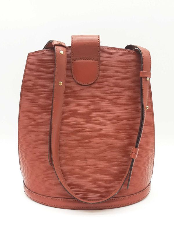 Louis Vuitton Epi Cluny Kenyan Fawn Bucket Bag Sd0825ocrde