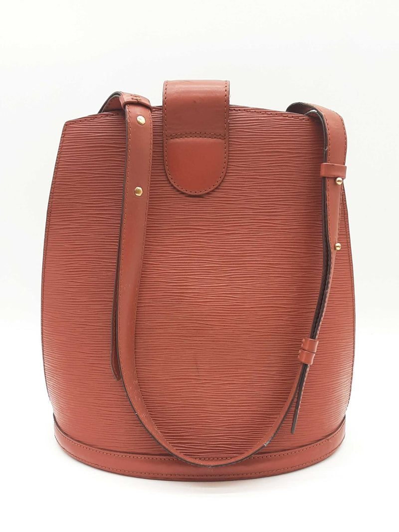 Louis Vuitton Epi Cluny Kenyan Fawn Bucket Bag Sd0825ocrde