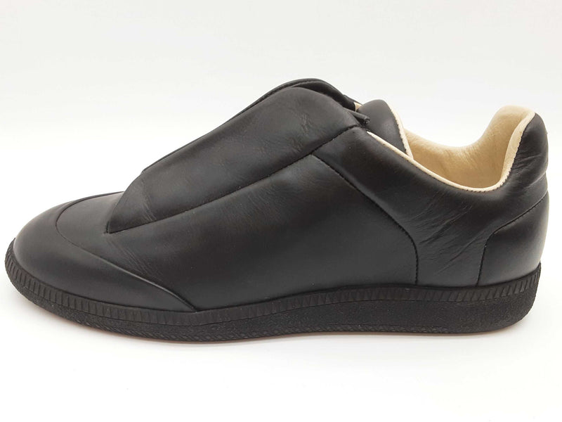 Maison Margiela Future Low Black Leather Shoes Size Eu 39 Do0525loxde