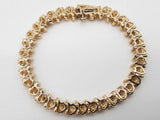 3.5 Cttw Diamonds 14k Yellow Gold 18.7g Tennis Bracelet 6.5 In Do0725llwxde