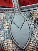 Louis Vuitton Neverfull Mm Tote Bag In Damier Ebene Coated Canvas Fw1025wxzdu