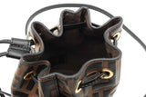 Fendi Embossed Ff Monogram Mini Mon Tressor Crossbody Bucket Bag Eb1125cxzde