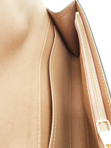 Louis Vuitton Louise Nude Patent Leather Clutch Eb0526pxzde