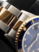 Rolex Oyster Submariner Date 40mm Gold & Steel Automatic Watch Fw0925ixzdu