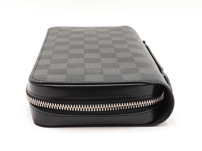 Louis Vuitton Zippy Xl Wallet In Damier Graphite Fw1025rzxdu