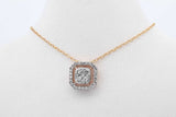 10k Yellow Gold Diamond Pendant Necklace 1.9 Grams 18 Inch Eb0626lxzdu